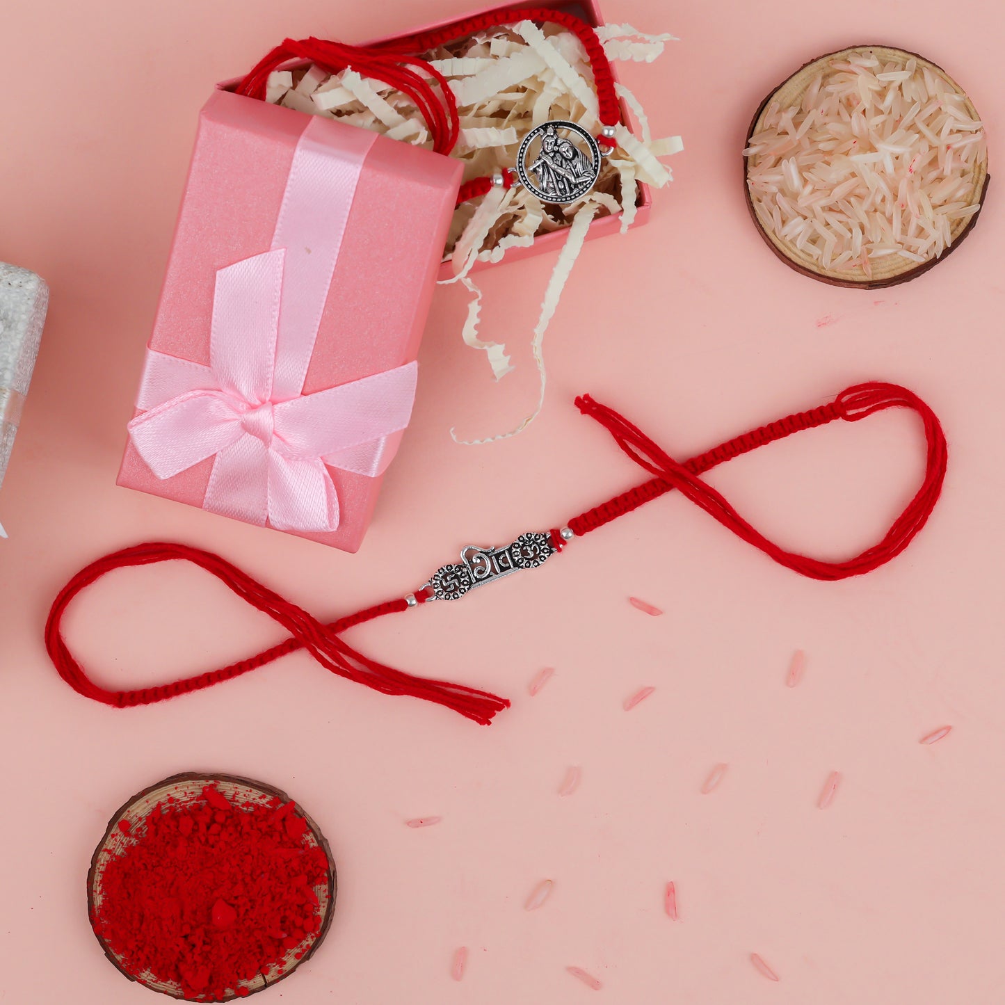 925 Sterling Silver Shiv Rakhi for Brother